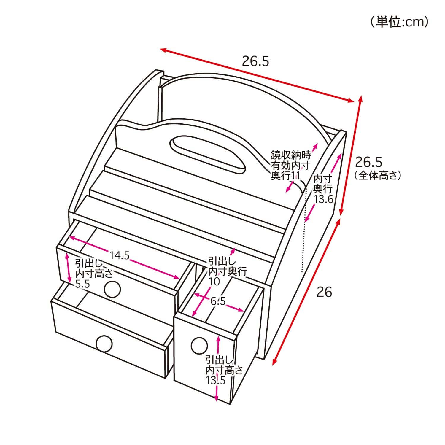 ベルメゾン ディズニー メイクボックス 日本製 選べるキャラクター ふしぎの国のアリス ふしぎの国のアリス ベルメゾン Jre Mall店 Jre Pointが 貯まる 使える Jre Mall