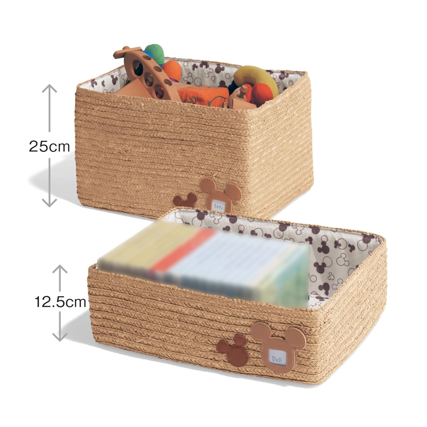 ベルメゾン ディズニー バスケット ミッキーモチーフ ａ 25 12 5 ａ 25 12 5 ベルメゾン Jre Mall店 Jre Pointが 貯まる 使える Jre Mall