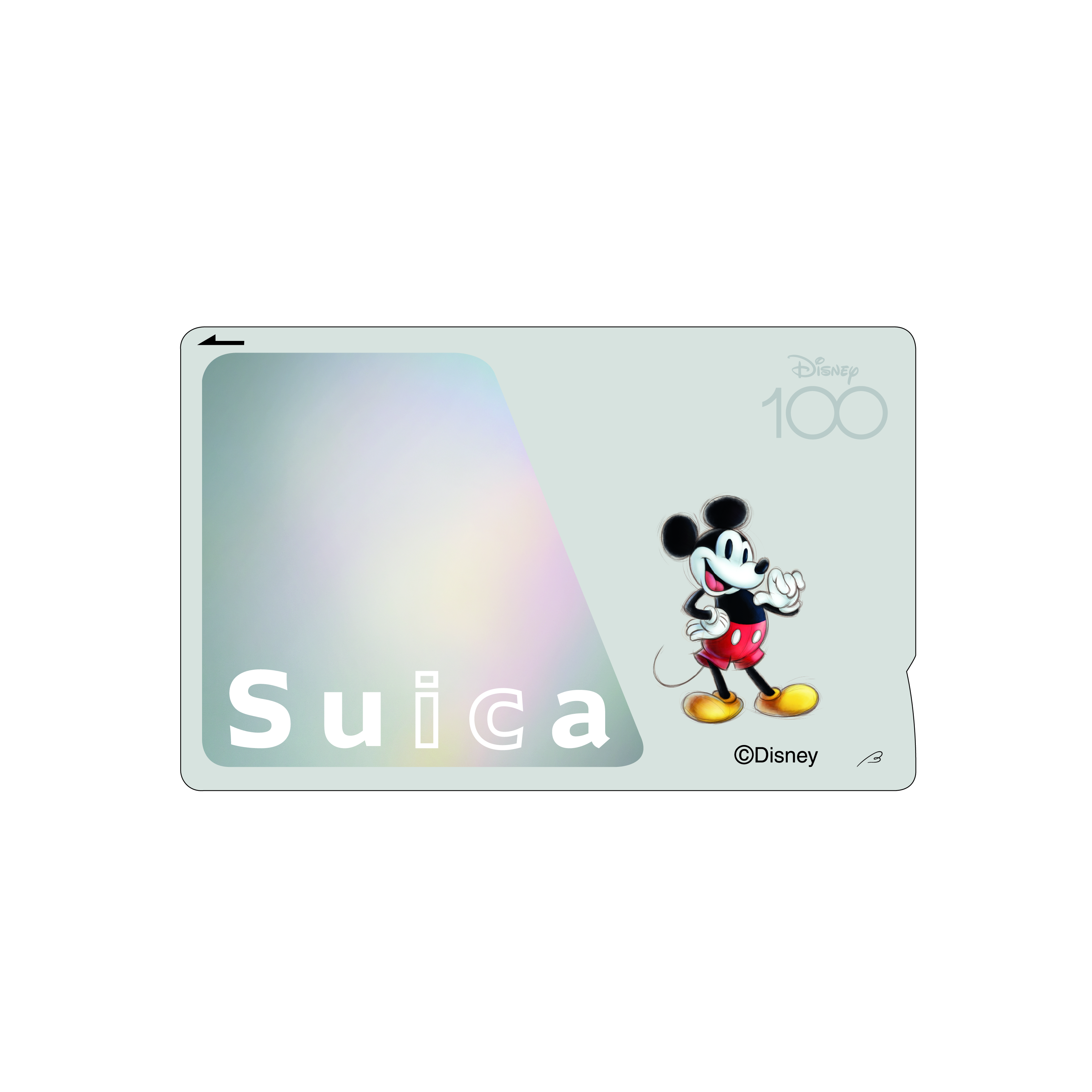 Disney100 記念 Suica カード＆収納ボックス「ミッキーマウス」