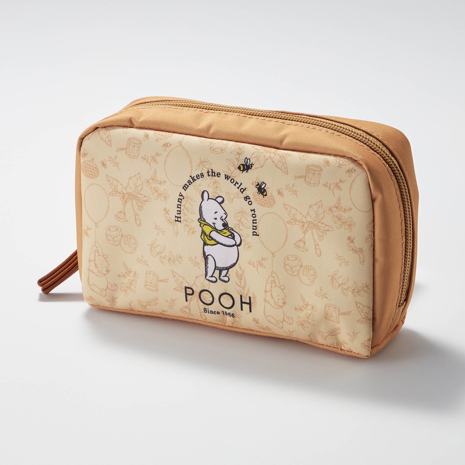 ベルメゾン ディズニー 印鑑と通帳が収納できるポーチ 選べるキャラクター くまのプーさん ベージュ くまのプーさん ベージュ ベルメゾン Jre Mall店 Jre Pointが 貯まる 使える Jre Mall