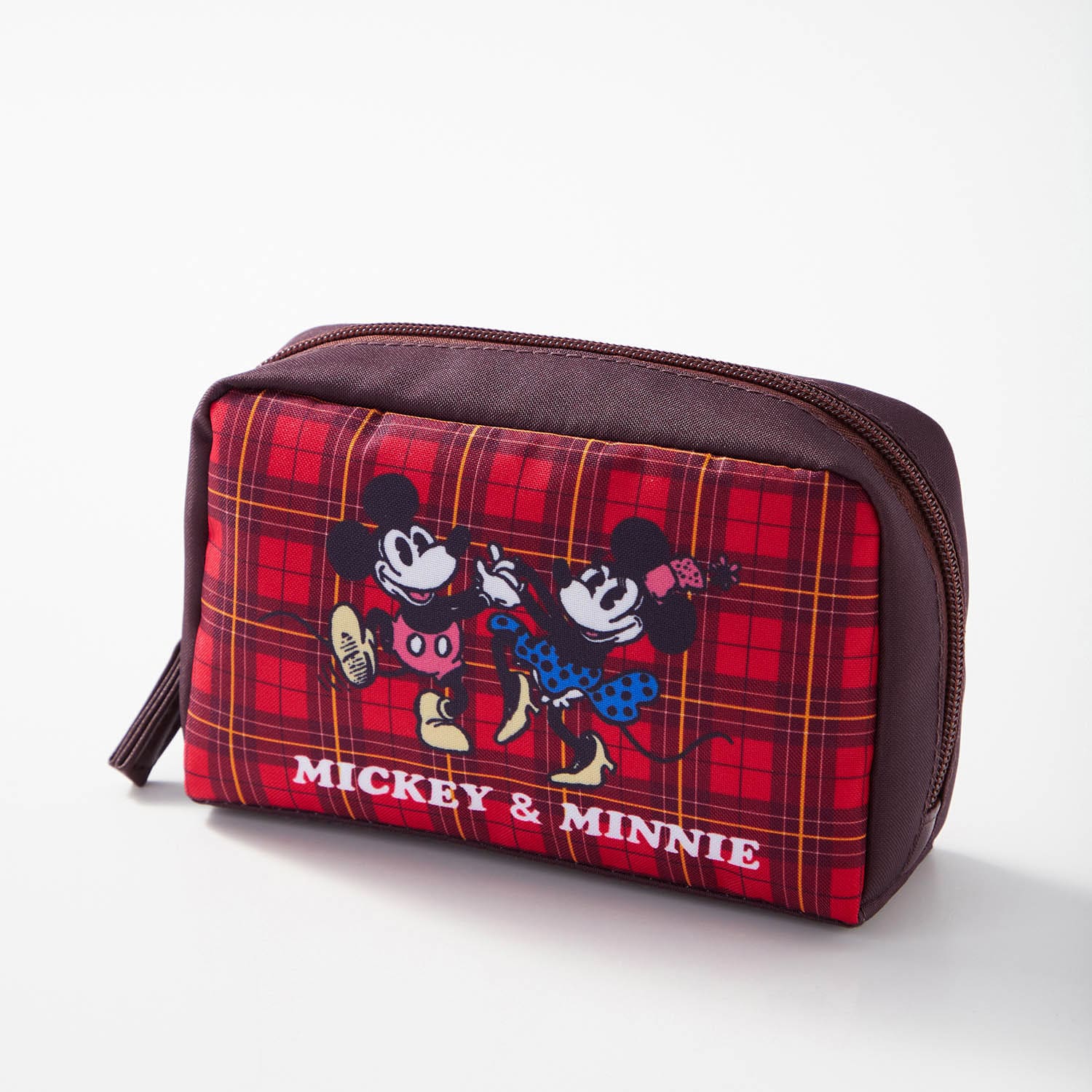 ベルメゾン ディズニー 印鑑と通帳が収納できるポーチ 選べるキャラクター ミッキー ミニー チェック ミッキー ミニー チェック ベルメゾン Jre Mall店 Jre Mall