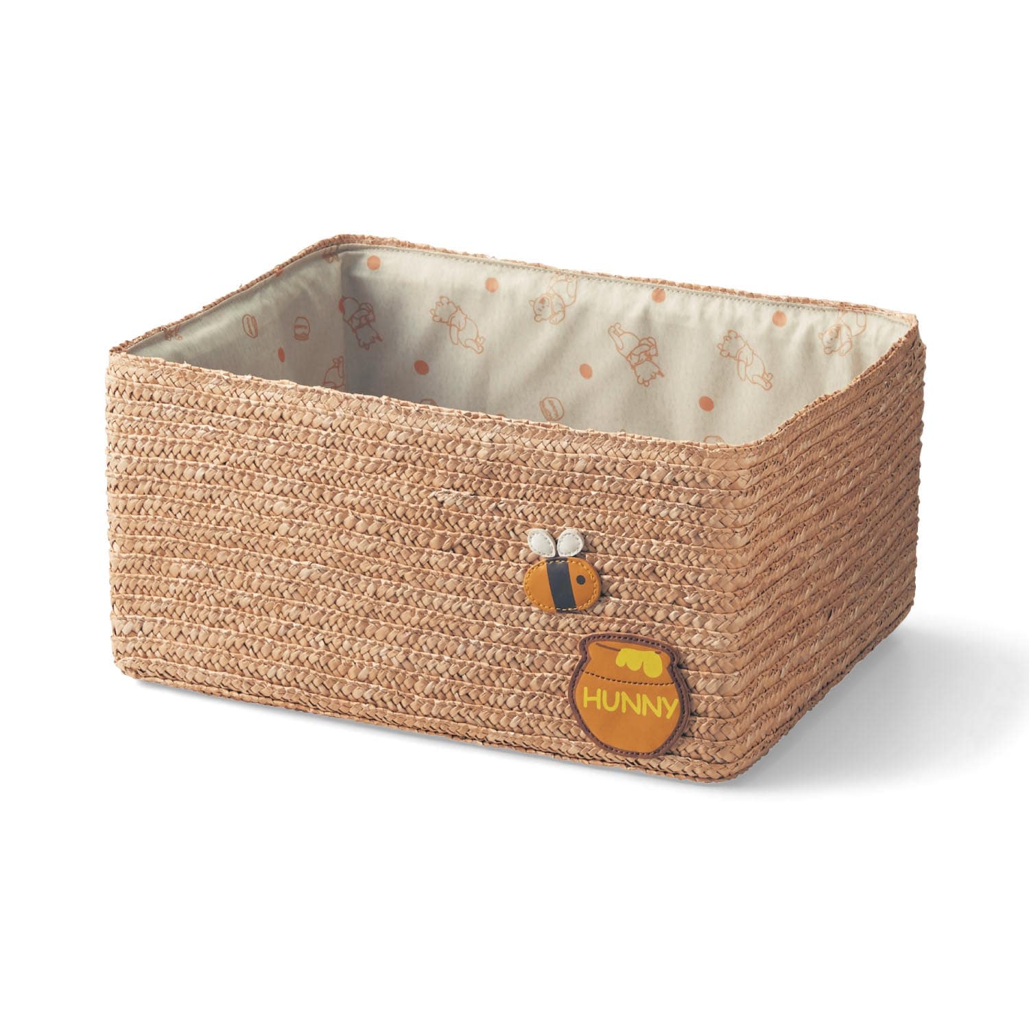 ベルメゾン ディズニー 浅型バスケット くまのプーさん 幅約40cm 幅約40cm ベルメゾン Jre Mall店 Jre Pointが 貯まる 使える Jre Mall