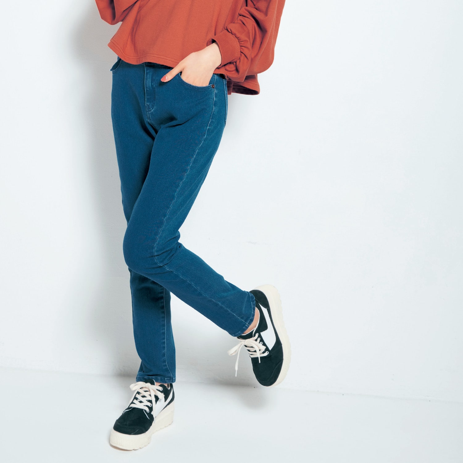 ベルメゾン やわらかくてよく伸びる ストレッチスキニーパンツ ブルー デニム J Xs 145 155 J Xs 145 155 ブルー デニム ベルメゾン Jre Mall店 Jre Pointが 貯まる 使える Jre Mall