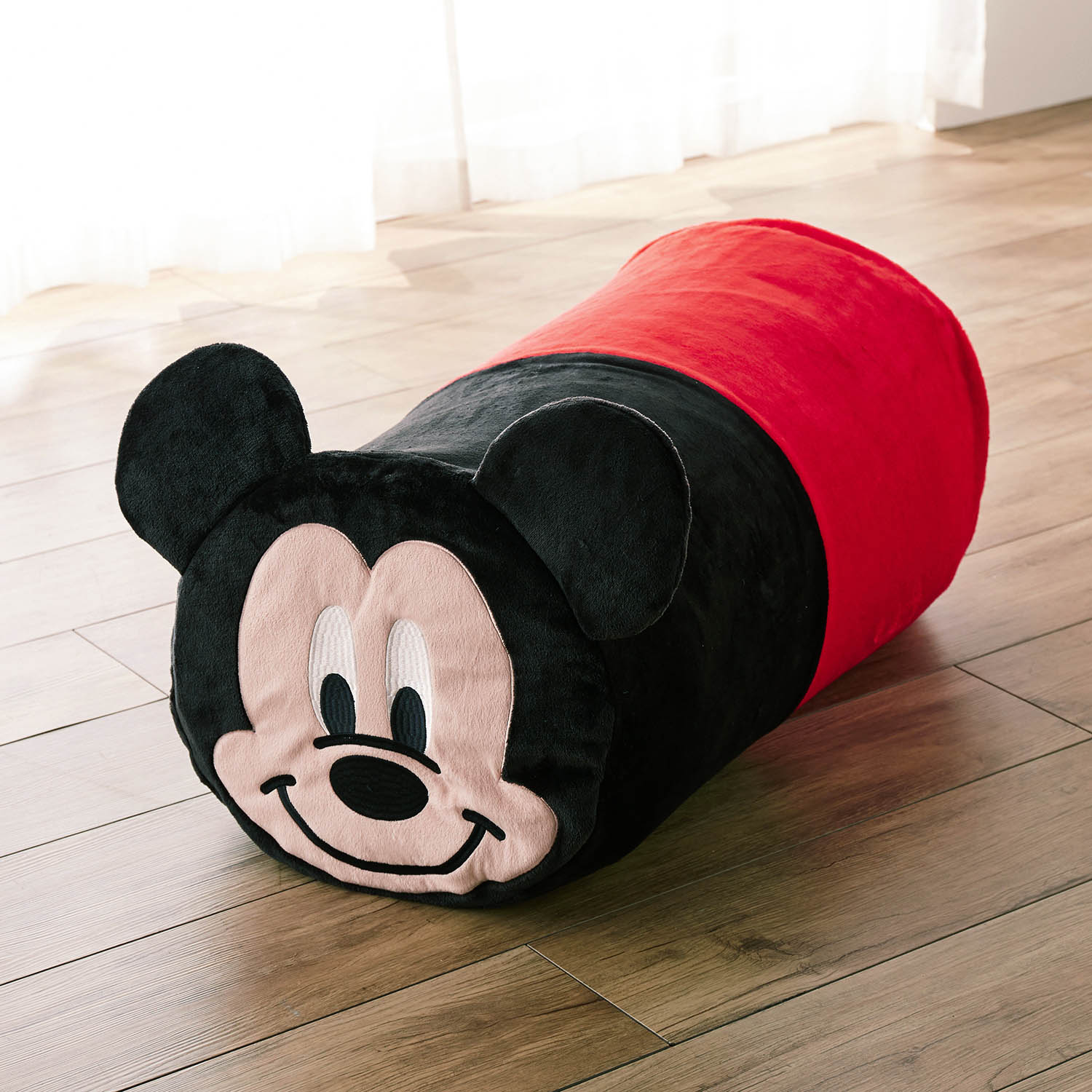 ベルメゾン ディズニー 抱き枕になる布団収納袋 選べるキャラクター ミッキーマウス ミッキーマウス ベルメゾン Jre Mall店 Jre Pointが 貯まる 使える Jre Mall