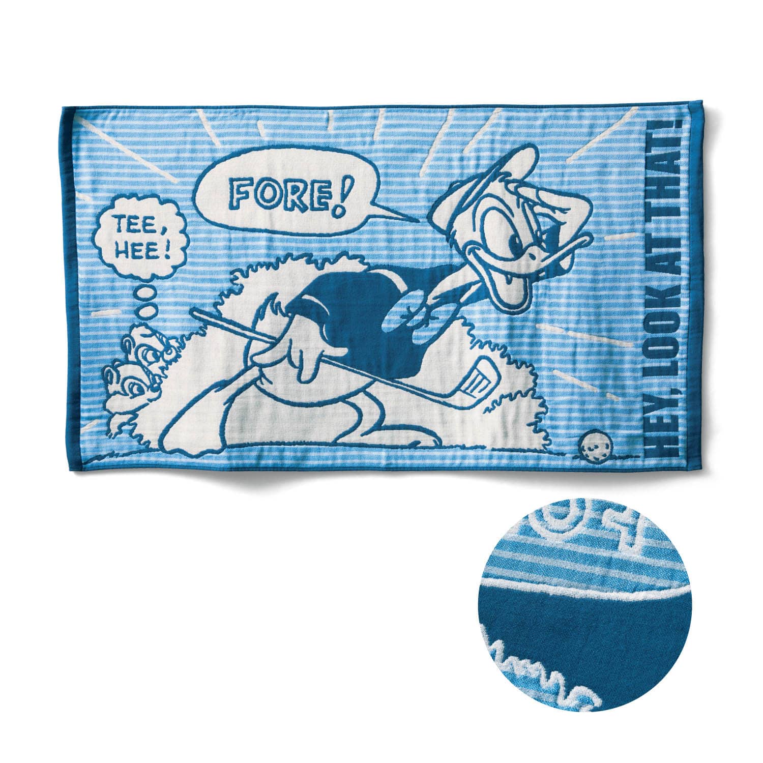 今治産・3重ガーゼのふんわりミニバスタオル(選べるキャラクター) ドナルドダック