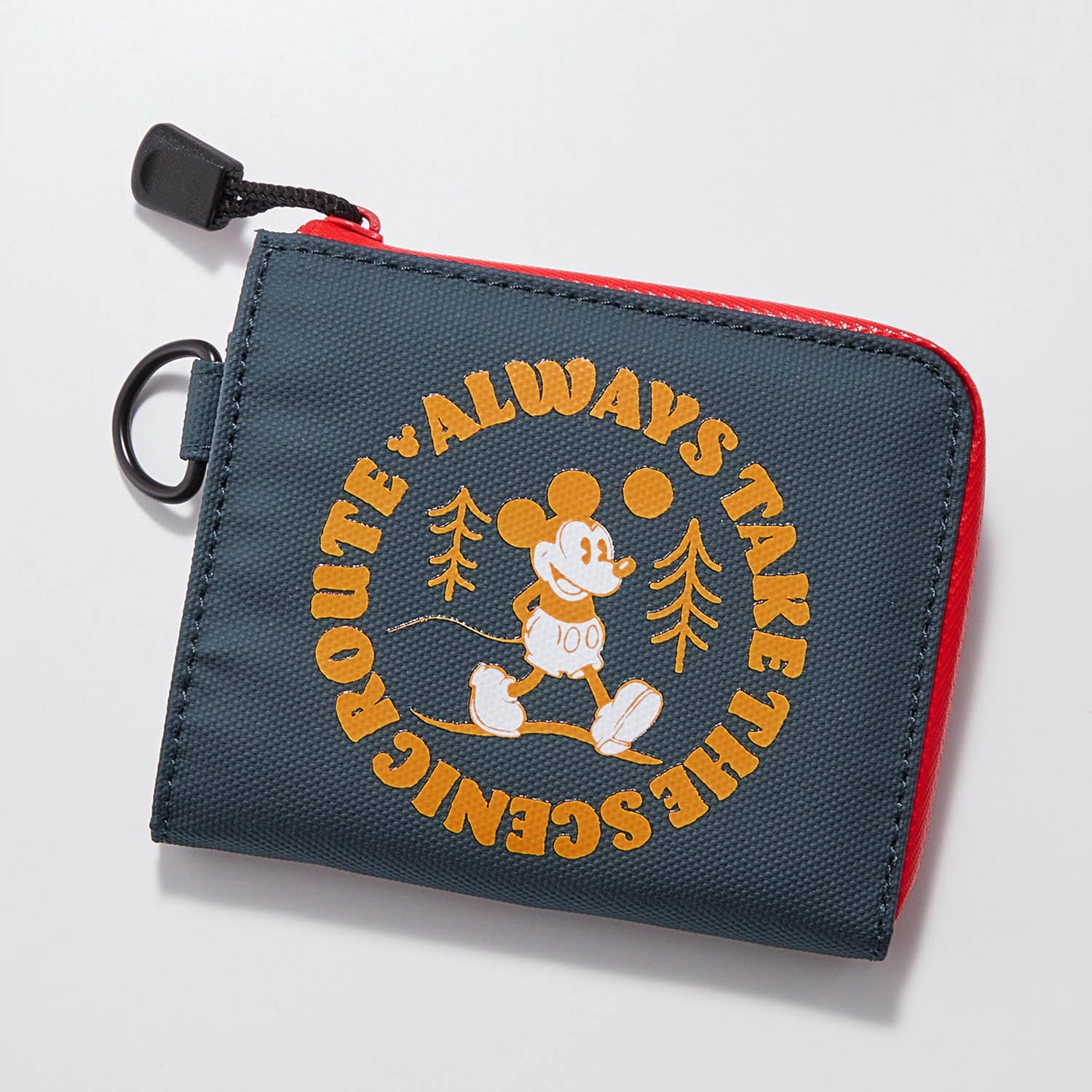 ベルメゾン ディズニー 撥水素材のミニ財布 選べるキャラクター ミッキーマウス ミッキーマウス ベルメゾン Jre Mall店 Jre Mall