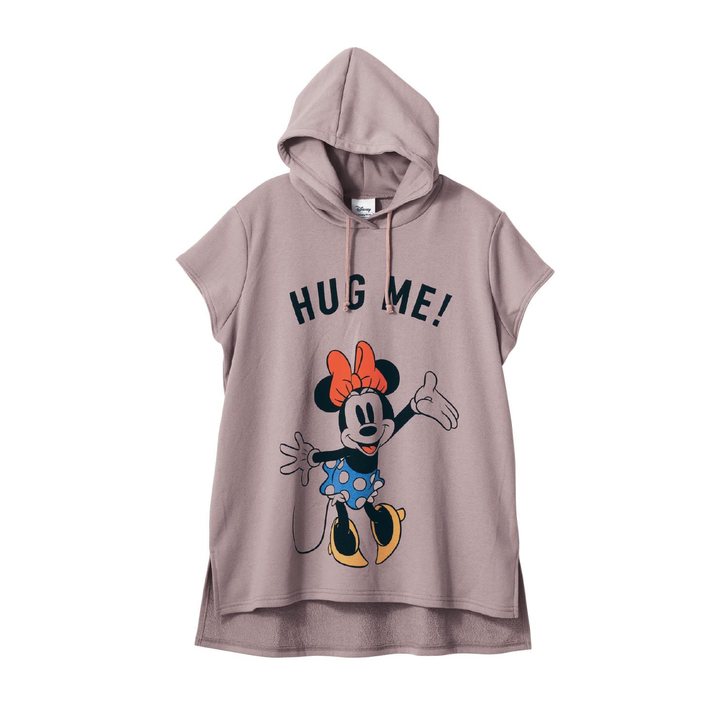 ベルメゾン ディズニー 半袖パーカチュニック 選べるキャラクター ミニーマウス M M ミニーマウス ベルメゾン Jre Mall店 Jre Mall
