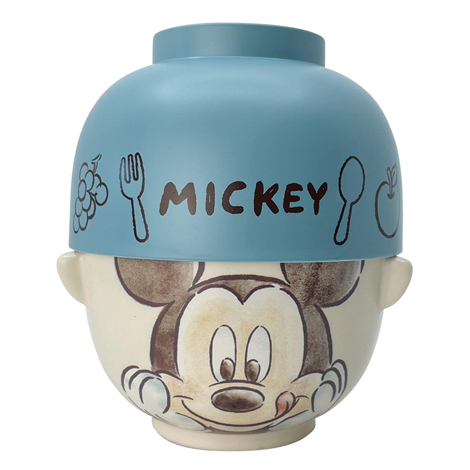 ベルメゾン ディズニー 大きめサイズの汁椀茶碗セット 選べるキャラクター ミッキーマウス ミッキーマウス ベルメゾン Jre Mall店 Jre Mall