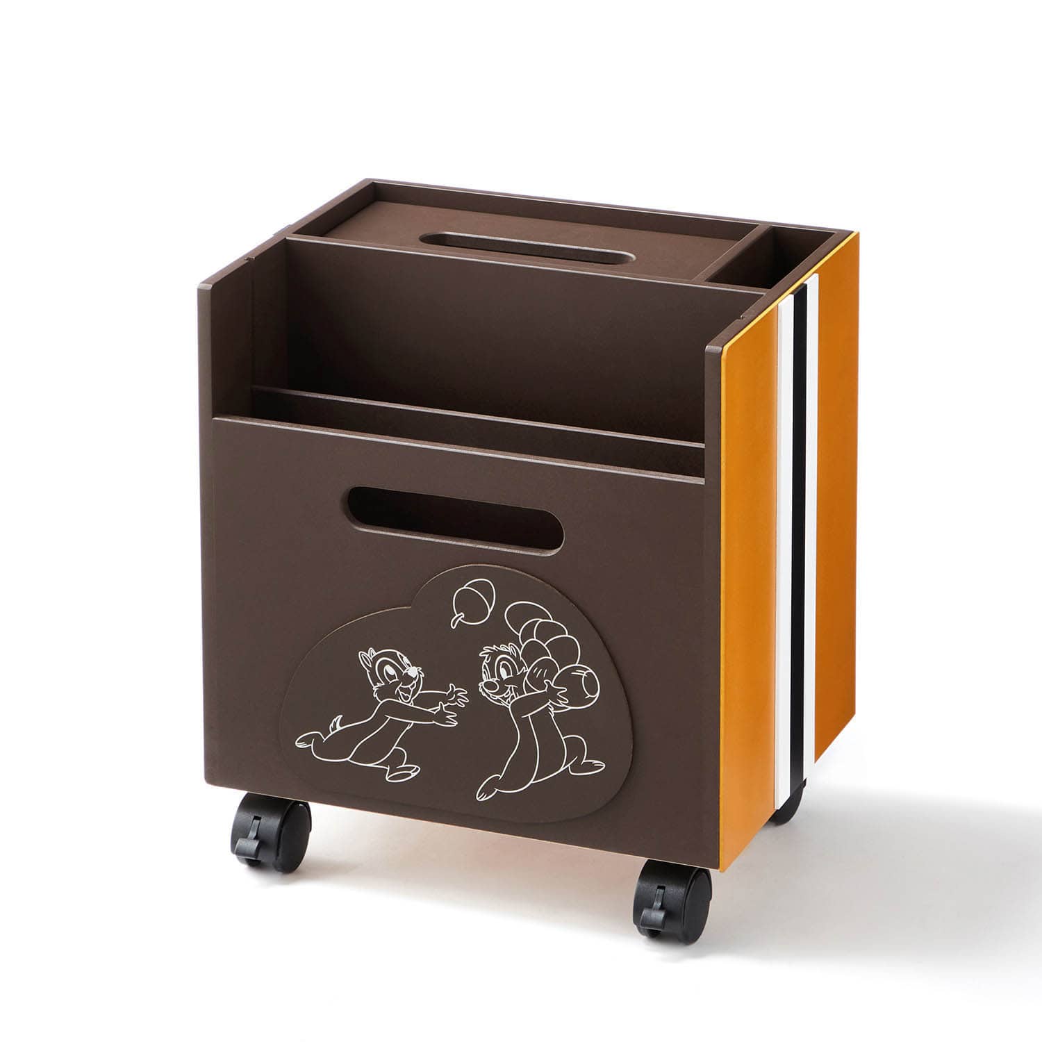 ベルメゾン ディズニー ゴミ箱付きコンパクトワゴン 日本製 選べるキャラクター チップ デール チップ デール ベルメゾン Jre Mall店 Jre Mall