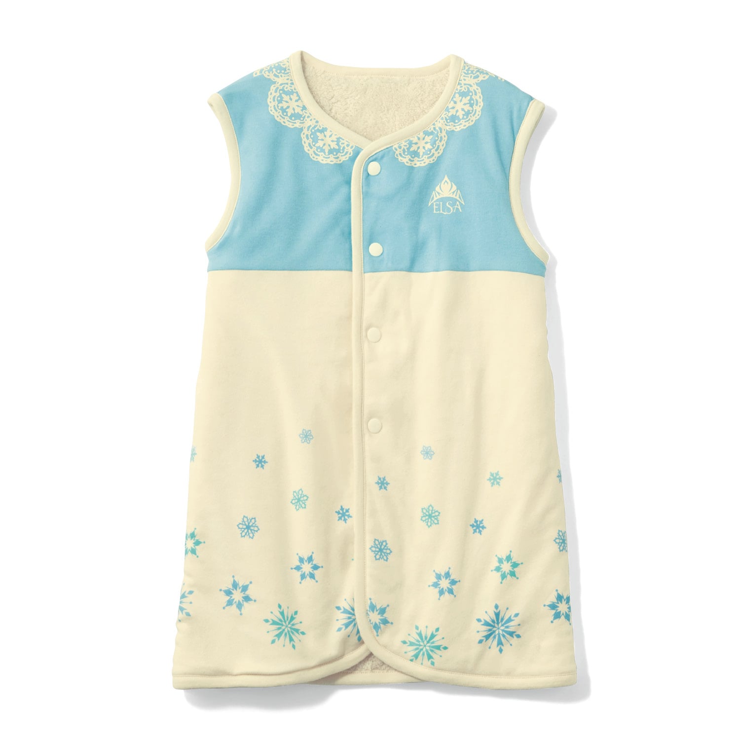 ベルメゾン ディズニー 裏ボアフリースのドレス風スリーパー 選べるキャラクター エルサ 130 130 エルサ ベルメゾン Jre Mall店 Jre Mall