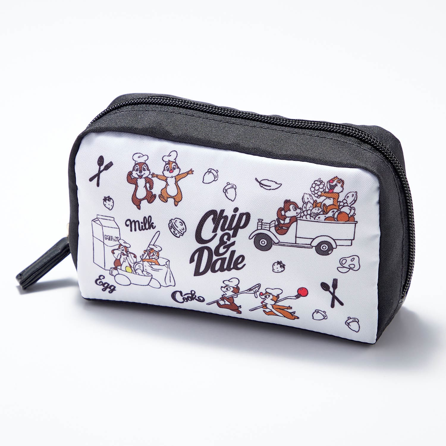 ベルメゾン ディズニー 印鑑と通帳が収納できるポーチ 選べるキャラクター チップ デール チップ デール ベルメゾン Jre Mall店 Jre Mall