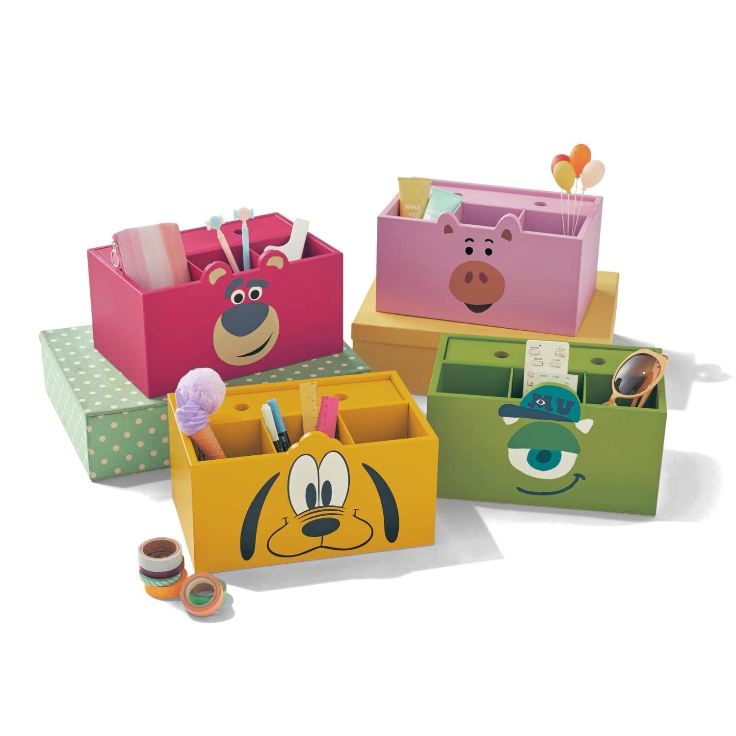 ベルメゾン ディズニー 卓上小物収納ボックス 選べるキャラクター プルート プルート ベルメゾン Jre Mall店 Jre Pointが 貯まる 使える Jre Mall