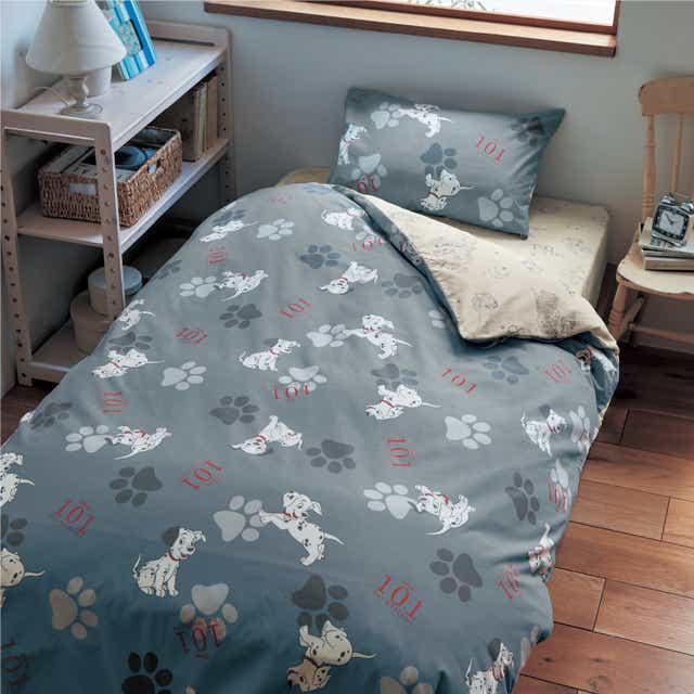 ベルメゾン ディズニー 綿混掛け布団カバー 選べるキャラクター １０１匹わんちゃん ダブル ダブル １０１匹わんちゃん ベルメゾン Jre Mall店 Jre Pointが 貯まる 使える Jre Mall