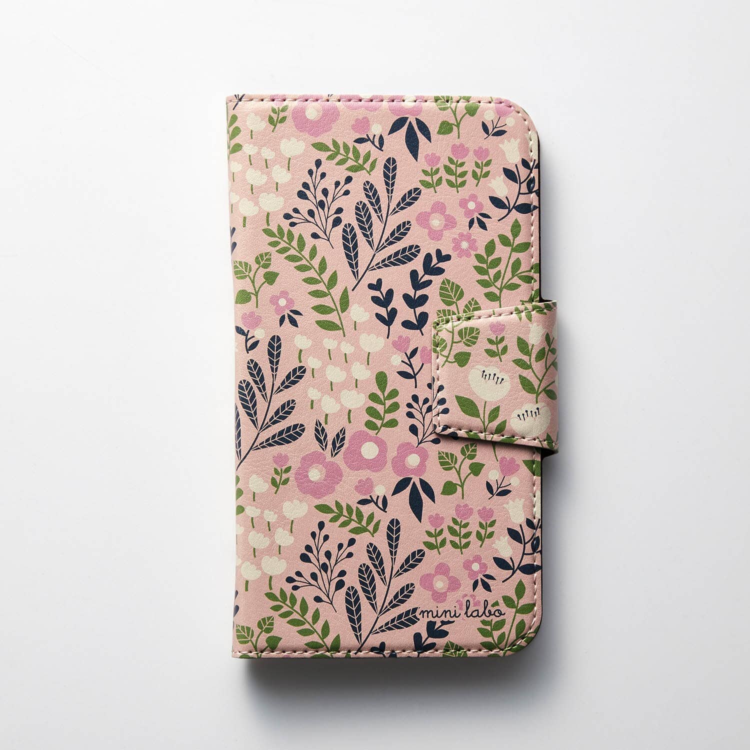 ベルメゾン ミニラボ 手帳型スマートフォンケース 粘着タイプ 田舎の日曜日 田舎の日曜日 ベルメゾン Jre Mall店 Jre Mall