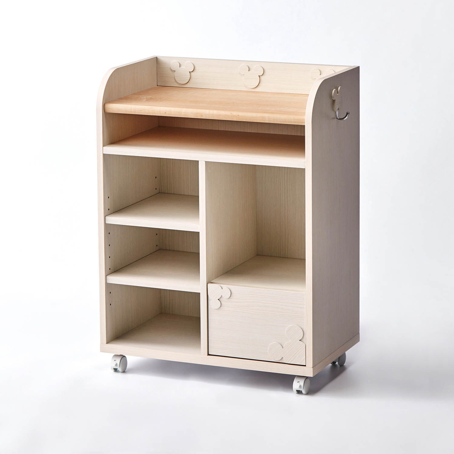 ベルメゾン ディズニー 学習机セット ミッキーモチーフ ホワイト ナチュラル ランドセルラック ランドセルラック ホワイト ナチュラル ベルメゾン Jre Mall店 Jre Mall