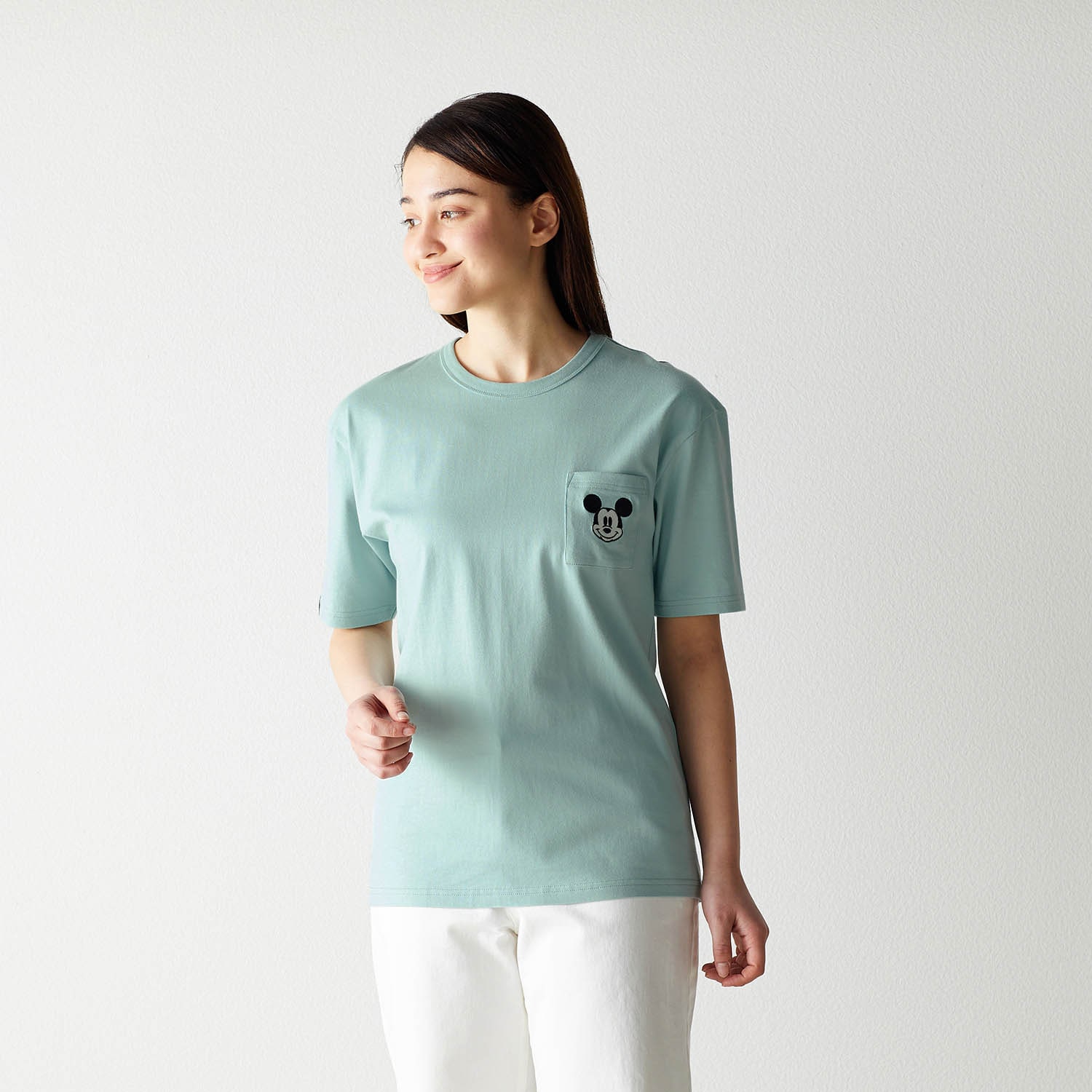 ベルメゾン ディズニー ちびかおポケットｔシャツ 選べるキャラクター ミッキーマウス 3l 3l ミッキーマウス ベルメゾン Jre Mall店 Jre Pointが 貯まる 使える Jre Mall