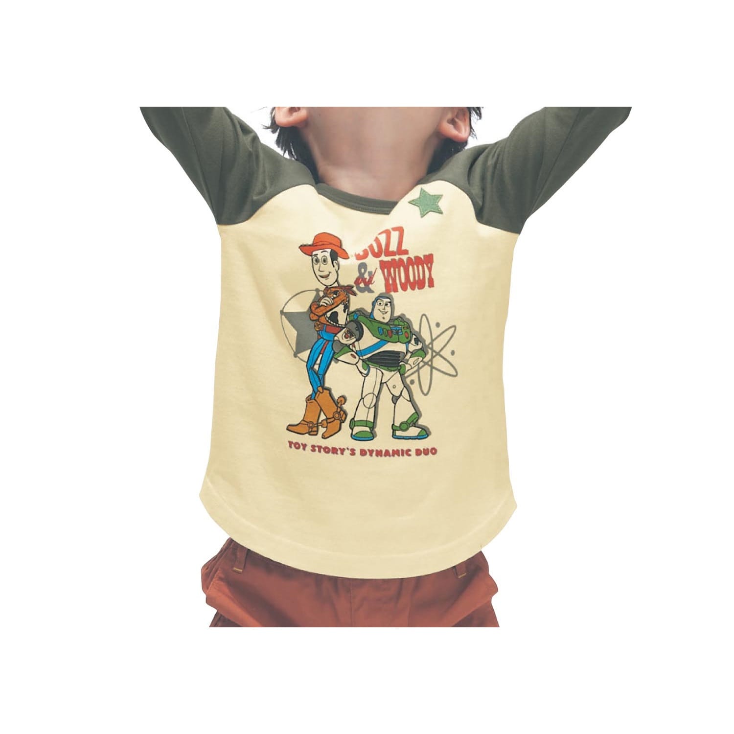 ベルメゾン ディズニー 7分袖Tシャツ （選べるキャラクター） トイ  