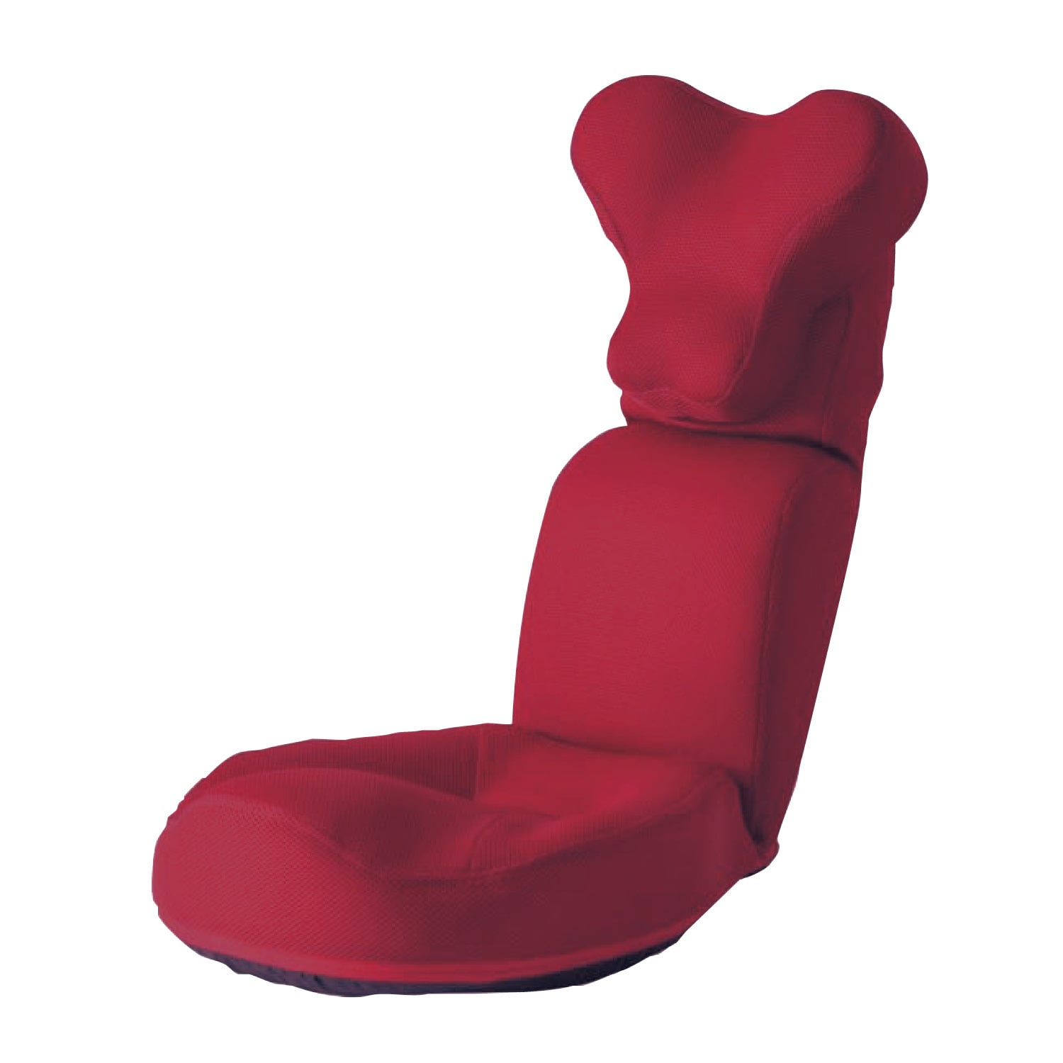 ベルメゾン 肩・首スッキリ座椅子　ＨＯＧＵＵＲＥ レッド