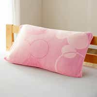 ベルメゾン ディズニー 抗菌防臭のびのび枕カバー「ミッキーモチーフ」 ピンク系