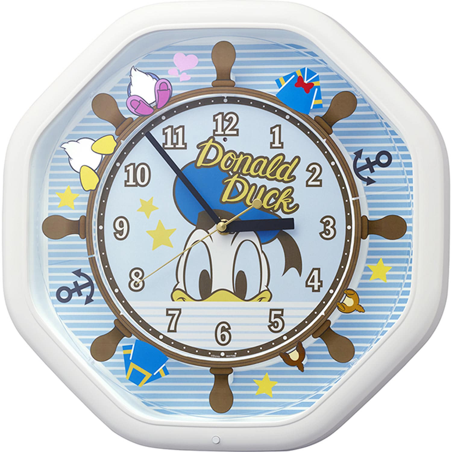 時計 ベルメゾン ディズニー からくり時計「ドナルドダック」