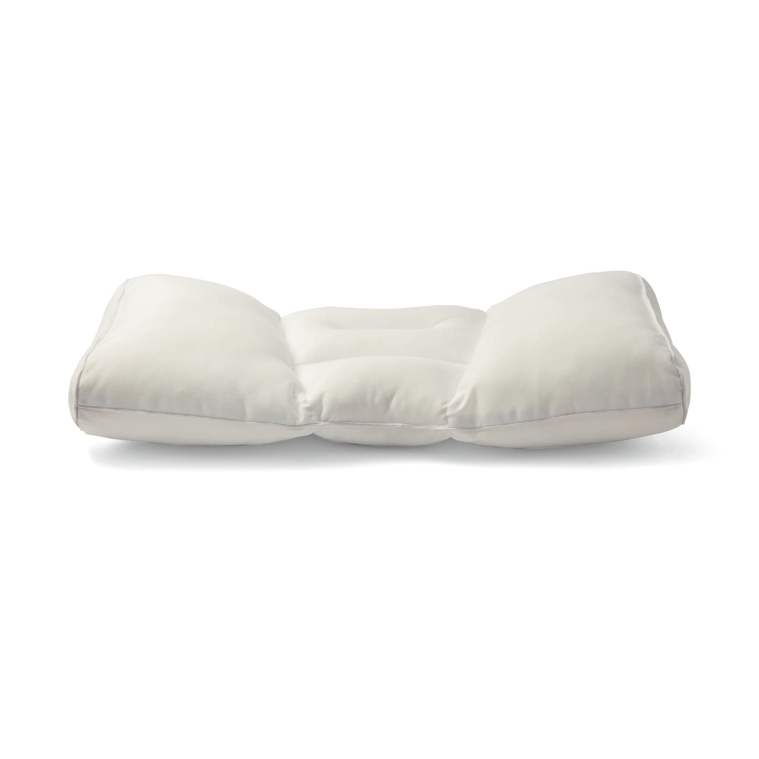 ベルメゾン 横向き寝のことも考えた低めのロング枕 【柔らかな素材の枕カバー付き】