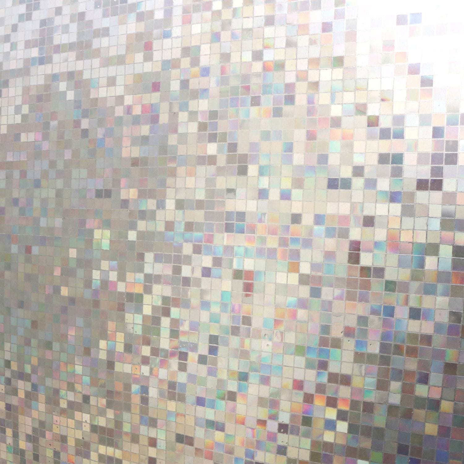 ベルメゾン ＵＶカット窓ガラス目隠しシート モザイク 92×90 2本組