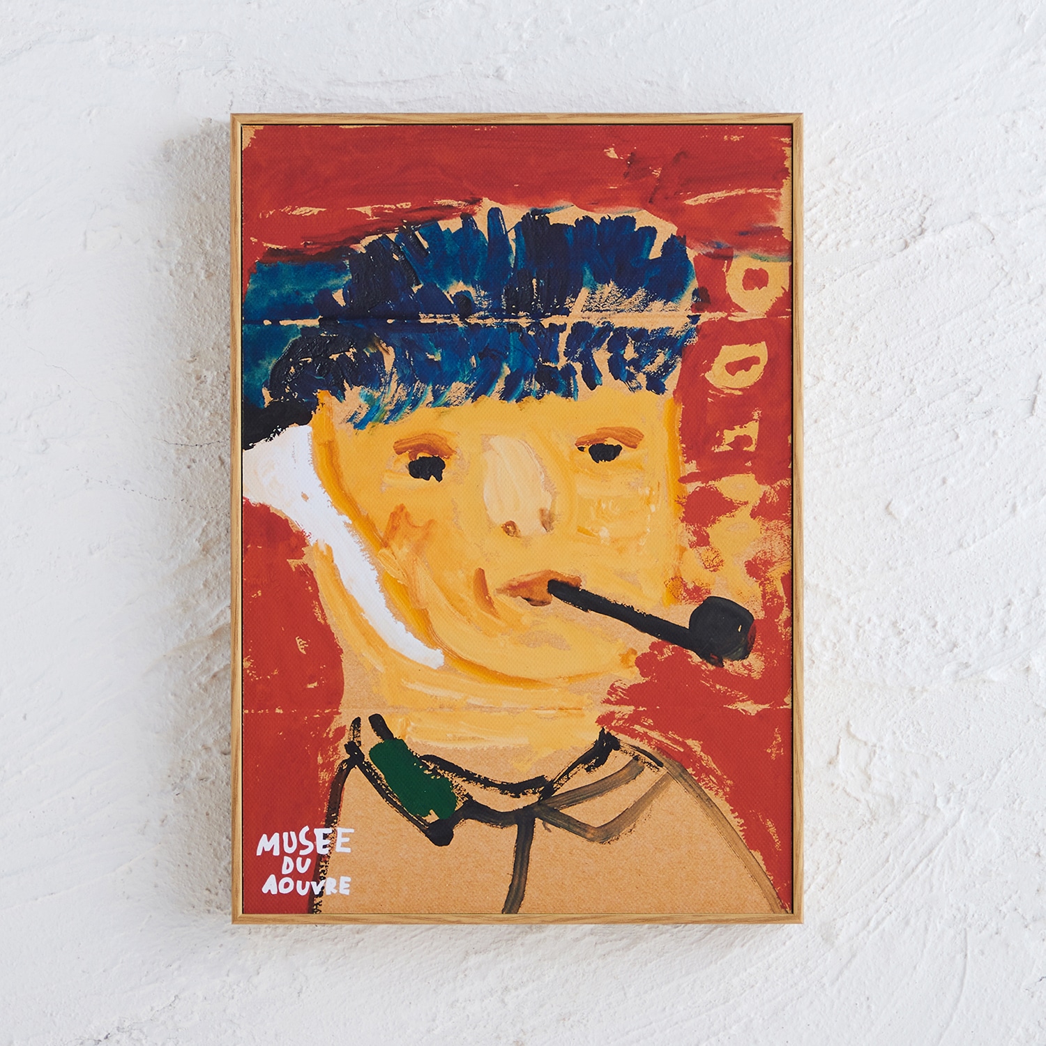 ベルメゾン アーブル美術館のキャンバスアート「ゴッホの自画像」