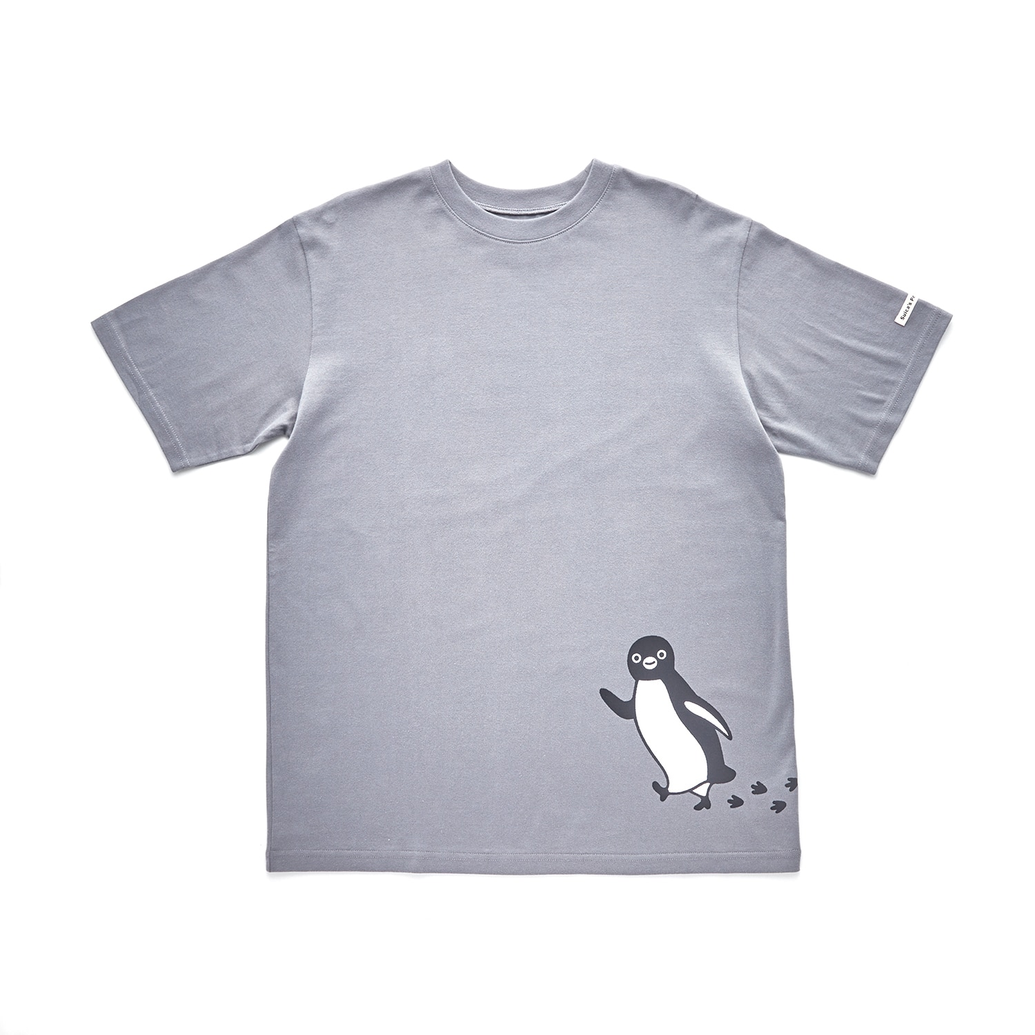 ベルメゾン Suicaのペンギン 親子でつながるユニセックス半袖Tシャツ「Suicaのペンギン」 チャコールグレー M