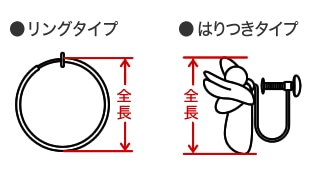 リングタイプ/はりつきタイプ