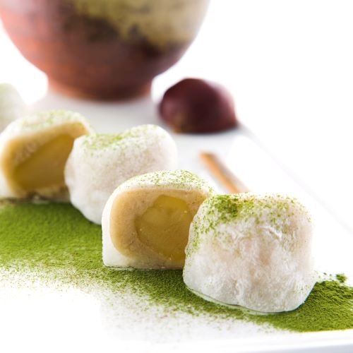 餅菓子 栗三昧 6個 新杵堂 縦約40mm 横約40mm 高約mm 1個あたり 新杵堂 Jre Mall