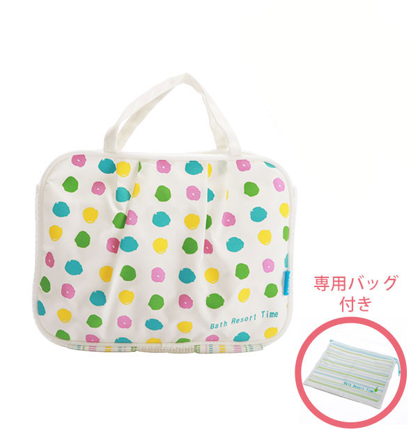 お風呂 温泉 ジム プール専用 防水 0487 小物ポーチ 定番 温泉ポーチ スパ 温泉 バスバッグ お風呂 スパ トラベルポーチ コスメ 化粧 メッシュ おしゃれ かわいい トラベル 旅行 小物入れ おしゃれポーチ 水玉 Backyard Family Jre Pointが 貯まる 使える
