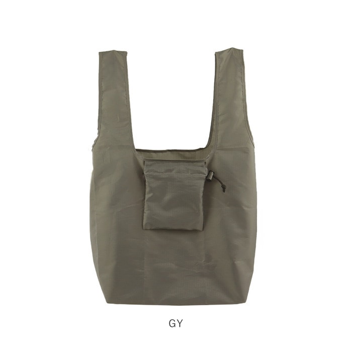 エコバッグ 折りたたみ コンパクト メンズ 通販 軽量 軽い 丈夫 ナイロン コンビニ 大きめ Lサイズ おしゃれ シンプル 無地 コンビニエコバッグ マチあり マチ広 コンビニバッグ 弁当 手提げ レジ袋型 Momentum モメンタム メンズ専用エコバッグ L Turn Over Bk