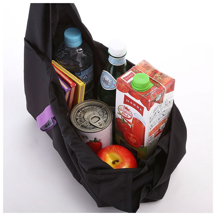 エコバッグ 折りたたみ コンパクト 通販 軽量 マイバッグ 男性 コンビニ ショッピングバッグ おしゃれ シンプル 無地 携帯 バック ブランド ムウマージュ レジ袋 コンビニ袋 コンビニエコバッグ コンビニバッグ 小さめ レディース エコショップバッグ Sサイズ ブラック