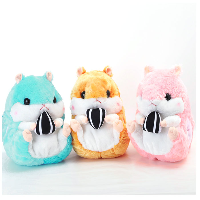 ひざ掛け かわいい ぬいぐるみ 通販 ブランケット キャラクター 膝掛け ハムスター 収納 おしゃれ キッズ 子供 こども 女の子 男の子 子供部屋 寝室 リビング ドライブ 車 毛布 寝具 ブルー Backyard Family Jre Pointが 貯まる 使える Jre Mall