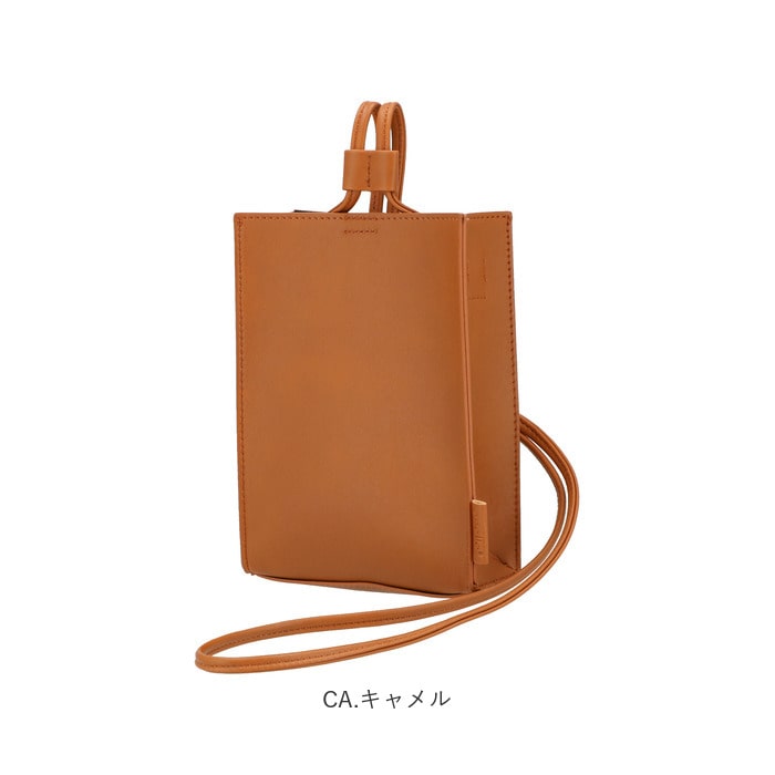 アネロ ショルダー ミニ 通販 ショルダーバッグ レディース メンズ ミニショルダー 小さめ 斜め掛け 斜めがけ 首掛け おしゃれ シンプル 大人 かわいい 旅行 おでかけ 手ぶら 上品 きれいめ 散歩 ウォーキング 合皮 フェイクレザー Alton アルトン Bk ブラック Backyard