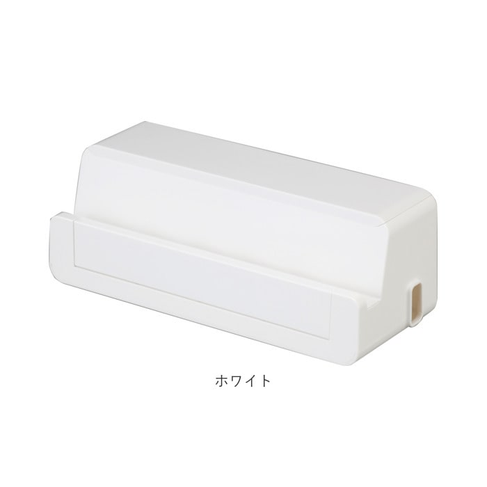 タブレット スタンド 卓上 通販 テーブルタップステーション L イノマタ化学 ケーブルボックス 大型 ケーブル 収納 ケーブル収納 ボックス スマホスタンド 卓上 スマホ スマートフォン タブレット タップ収納 おしゃれ シンプル 白 ホワイト 黒 ブラック 茶 ブラウン