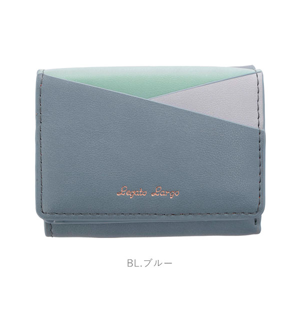 財布 レディース ブランド 通販 レガートラルゴ ミニ財布 小さめ おしゃれ かわいい 小さい財布 折りたたみ ホワイトデー お返し 小銭入れ 三つ折り 財布 プチギフト ギフト プレゼント カラフル3配色 三ツ折リミニ財布 大人っぽい Legato Largo レガードラルゴ Pi ピンク