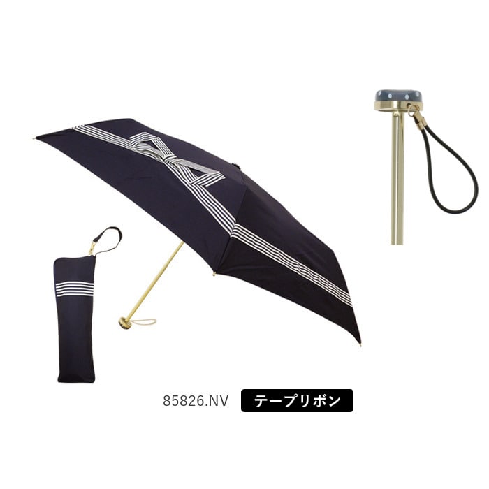 折りたたみ傘 レディース 通販 日傘 折りたたみ 折り畳み傘 おしゃれ スポーツ観戦 晴雨兼用傘 Uv対策 紫外線対策 婦人傘 Uvカット かさ 梅雨 アウトドア 旅行 雨傘 3段 50cm 大人 かわいい テープリボン ボーダーフリル インストライプ 855 Bk Backyard Family Jre Mall