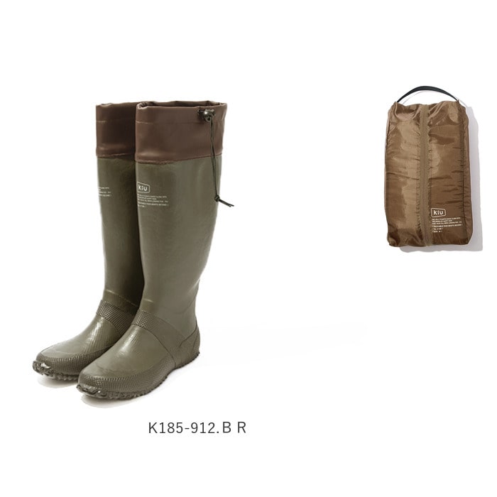 レインブーツ ロング 通販 レディース メンズ おしゃれ 長靴 かわいい シンプル Kiu キウ 無地 ロゴ 蒸れにくい 疲れにくい アウトドア フェス キャンプ レインシューズ ブーツ K185 Llサイズ K185 916 ｒｄ Backyard Family Jre Pointが 貯まる 使える Jre Mall