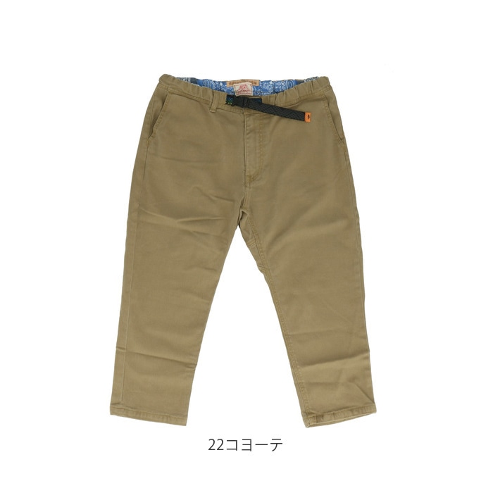 クリフメイヤー パンツ 通販 メンズ クロップドパンツ クライミングパンツ テーパード 短め オフホワイト グレー おしゃれ ブランド 春服 夏服 7分丈 ヒッコリー ブラック カーキ ストレッチ ネイビー ボトムス カジュアル シンプル ズボン クロップドパンツｌサイズ 22