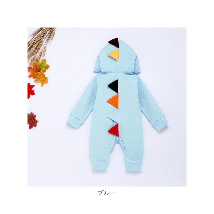 ロンパース 長袖 通販 男の子 女の子 秋 冬 90 センチ 70 Cm 80 恐竜ロンパース 可愛い 子供服 ハロウィン 衣装 コスプレ ベビー服 新生児 赤ちゃん用品 ベビー用品 ギフト 子ども服 お祝い 寝相アート 秋冬 恐竜ロンパース70 ピンク Backyard Family Jre