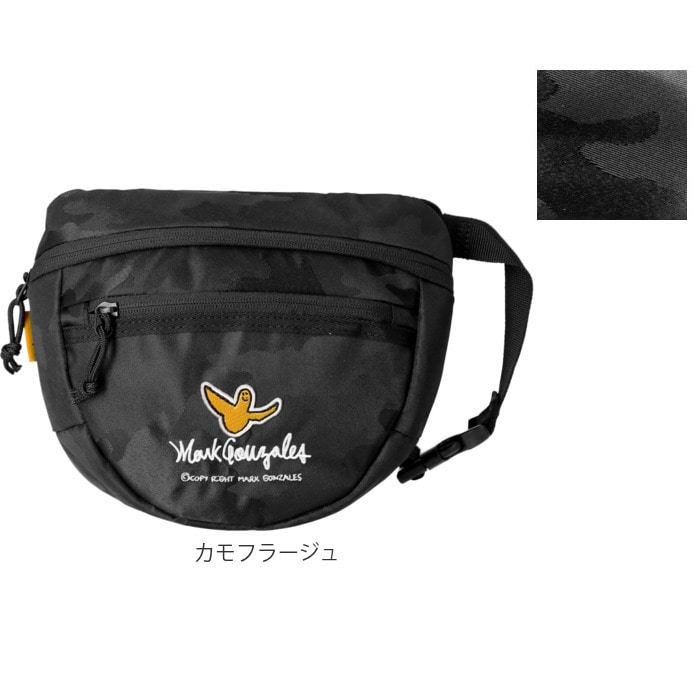 ボディバッグ メンズ ブランド 通販 Mark Gonzales マークゴンザレス ショルダーバッグ 小さめ 斜めがけ かっこいい 2way ウエストバッグ ウエストポーチ おしゃれ シンプル ストリート 旅行 トラベル アウトドア Mgsr008 ギフト プレゼント 父の日 バレンタイン