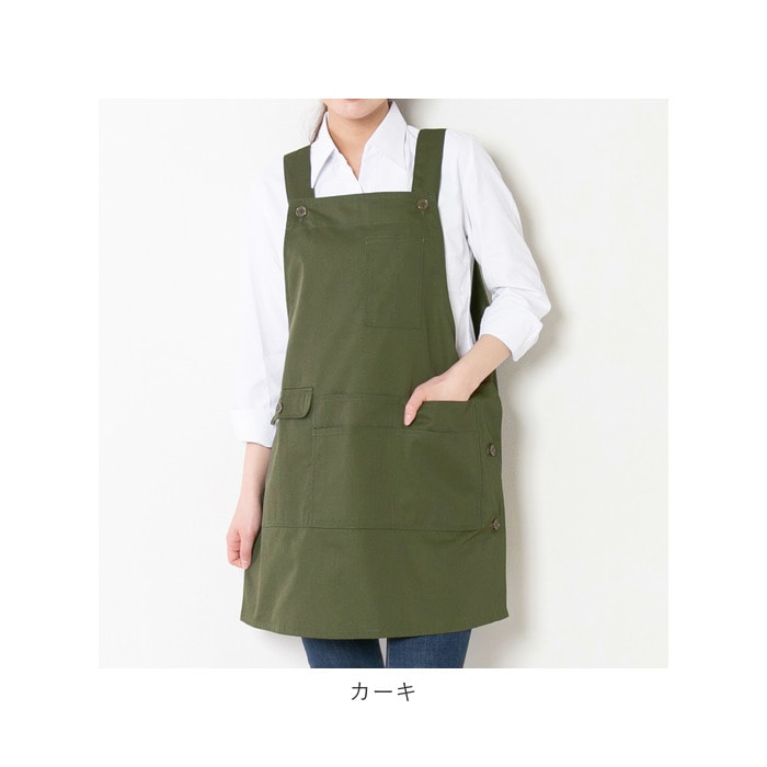 エプロン おしゃれ 通販 ええエプロン ナチュラル レディース H型 ワンピース ゆったり ブラック ネイビー レッド カーキ ポケット たくさん 保育士 カフェ 文化祭 イベント 無地 すっぽりかぶる 前掛け ギフト プレゼント ブラック Backyard Family Jre Pointが