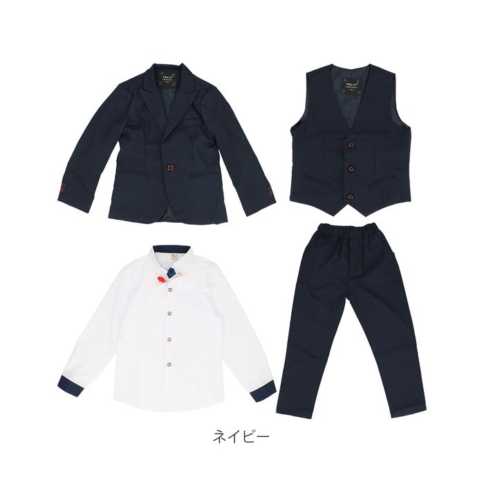 iRorykids140【4点セット】 キッズ ジュニア New 制服 フォーマル 卒業 入学 140