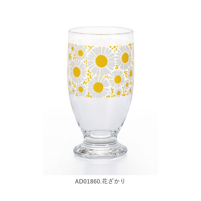 アデリアレトロ 通販 台付きグラス グラス おしゃれ コップ ガラス かわいい 昭和レトロ 食器 花柄プリント アンティーク風 ヴィンテージ風 夏 日本製 プリントグラス 可愛い 台所用品 Ad 花ざかり Backyard Family Jre Pointが 貯まる 使える Jre Mall
