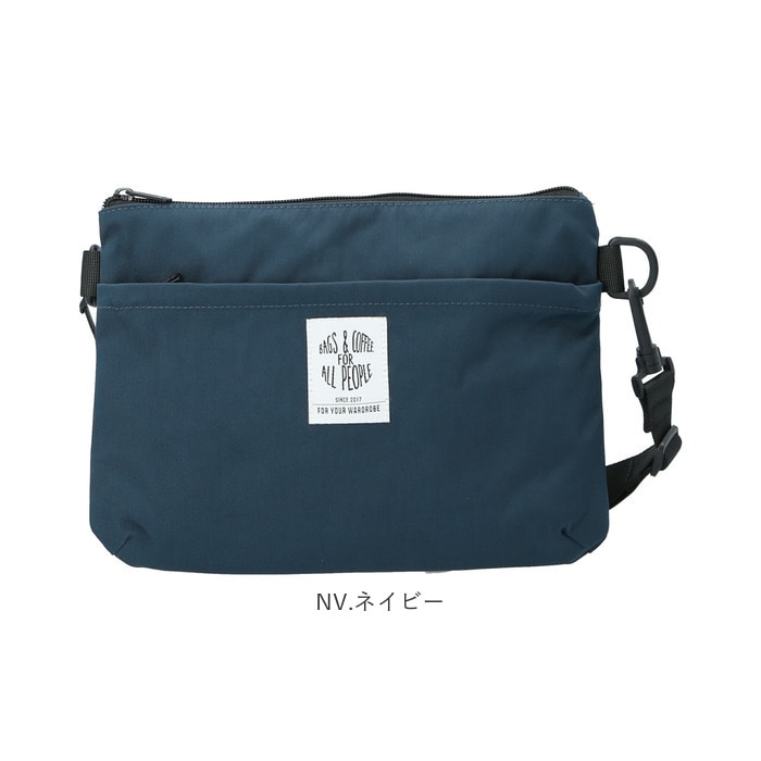 サコッシュ レディース ブランド 通販 B C ミニ 小さい 小さめ ショルダーバッグ 斜めがけ 軽量 軽い ナイロン 高密度ナイロン ミニショルダー 通勤 通学 サブバッグ 旅行 おでかけ おしゃれ シンプル メンズ Nv ネイビー Backyard Family Jre Pointが 貯まる