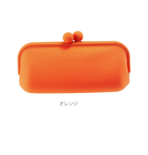 ポーチ ピージーデザイン P G Design 通販 シリコン がまぐちポーチ がま口ケース おしゃれ ポップカラー コスメポーチ 化粧ポーチ マルチポーチ マルチケース ペンケース 筆箱 グリーン イエロー レッド パープル ブラック マゼンタ ブルー オレンジ ターコイズ かわいい