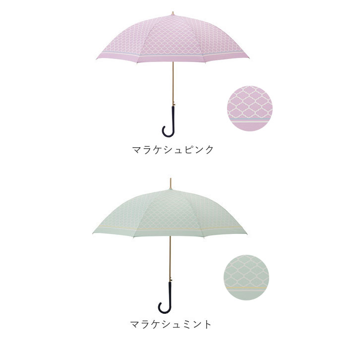 傘 レディース ブランド 長傘 ジャンプ 耐風 はっ水 撥水 Quas Hack アクアスハック 超撥水 60cm 8本骨 Aquas Hack グラスファイバー骨 丈夫 折れにくい ジャンプ傘 おしゃれ 大人 かわいい シンプル 通勤 通学 雨傘 無地ラインピンク Backyard Family Jre Pointが