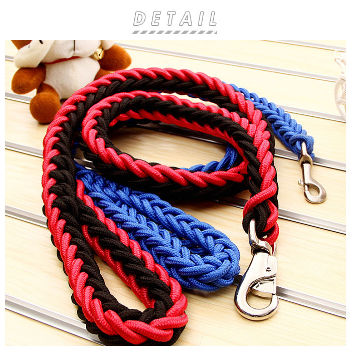 リード 犬 通販 小型犬 中型犬 大型犬 イヌ いぬ 犬用リード 太め 握りやすい 軽量 軽い おしゃれ カラフル 散歩 カジュアル トレーニング 訓練 S 10kg M kg L Xl 50kg ペット用品 犬用品 Sサイズ レッド Backyard Family