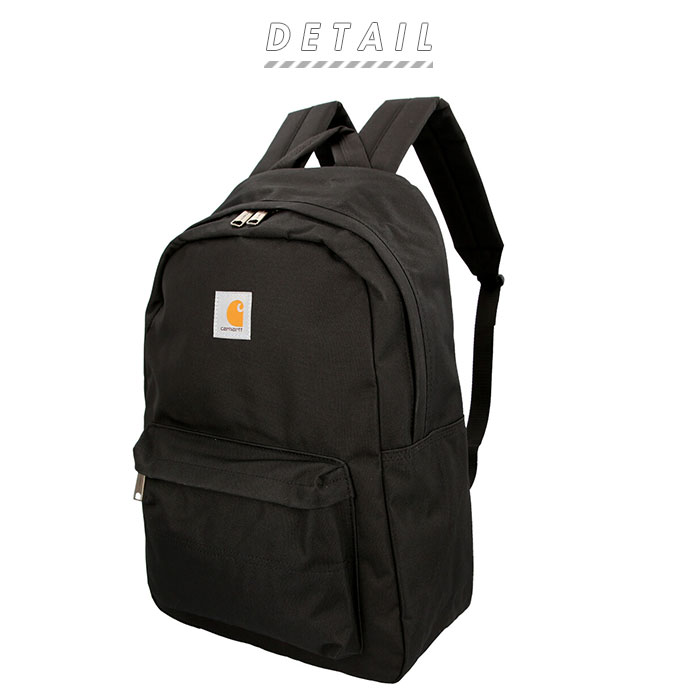 カーハート リュック 通販 リュックサック メンズ 大容量 通学 通勤 バッグ 社会人 大学生 中学生 高校生 男子 女子 おしゃれ アメカジ シンプル ブランド Carhartt Trade Series Backpack バックパック デイパック Black Backyard Family Jre Pointが
